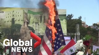 Syrians condemn U.S. killing of Iranian General Soleimani