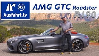 2017 Mercedes-AMG GTC Roadster / Cabrio  (R190) - Testbericht der Probefahrt, Test, Review,