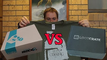 Loot Crate vs Nerd Block May 2014 "Boba Fett vs Adventure Time"