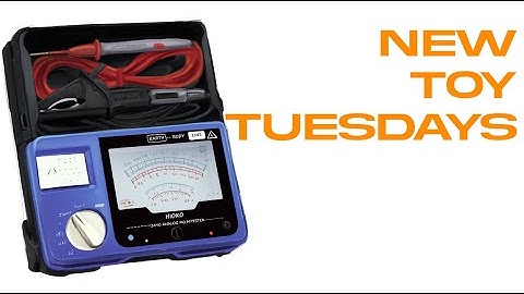 NTT: Hioki 3490 Analogue MΩ HiTESTER