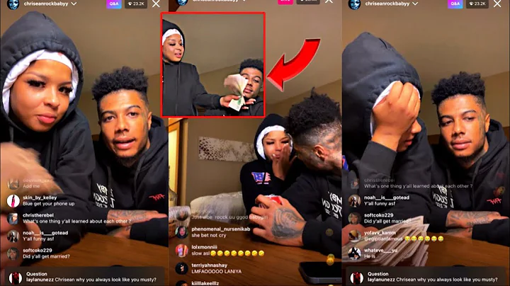 Blueface accuses Chrisean Rock of ALLEGEDLY CHEATING On Him **HEATED** (Full Live)