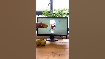 Thumbnail of Man Vs Cartoon Characters (animation meme) #boyanddragon #shorts