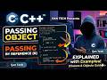 Passing Objects to Functions by Reference (&) Explained lecture 3