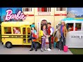 Barbie Dolls School Field Trip Morning Routine - School Bus Ski Trip - Titi Toys