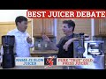 Nama j2 slow juicer vs pure cold press  which reigns supreme