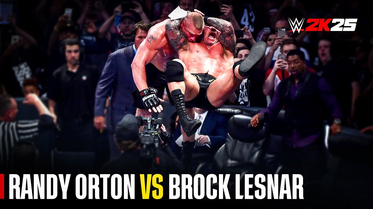 What If Randy Orton Defeated Brock Lesnar? | WWE 2K25