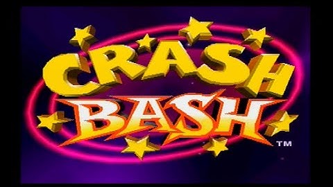CRASH BASH ~ Arena: CRATE CRUSH ~ Level: SPACE BASH