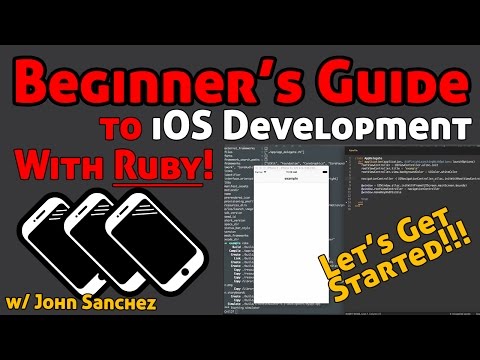 1 - iOS Development with Ruby using RubyMotion - Getting Started and Understanding the Basic Setup