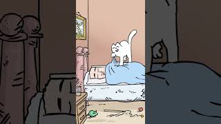 WAKE UP human. Its breakfast time!