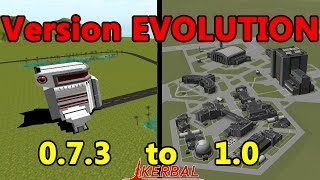 KSP Version EVOLUTION [v.0.7.3 to v.1.0]