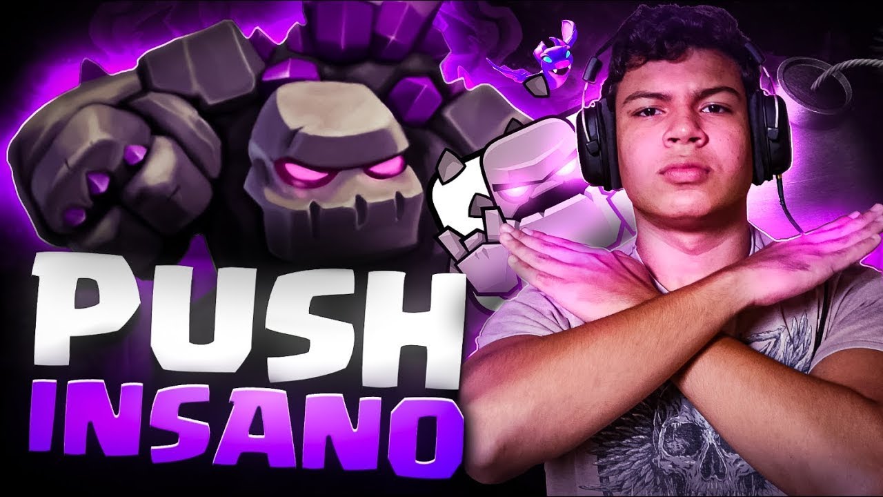 LEMBREI A SENHA DO CANAL KKKK - PUSH INSANO NA ARENA 2645337 | CLASH ROYALE