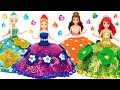 4 New Spring Dresses with Flowers for Miniature Dolls ~ DIY & Crafts