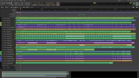 Mistrusted - Polemic mixed in Harrison Mixbus 5 on Linux