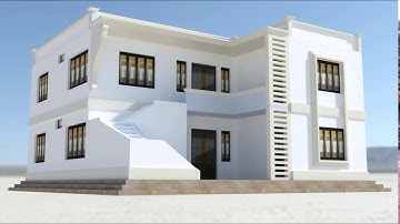 AUTOCAD 3D HOUSE PART 2