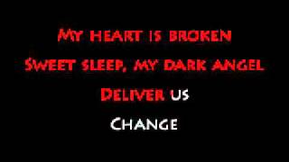 Evanescence My heart is broken karaoke
