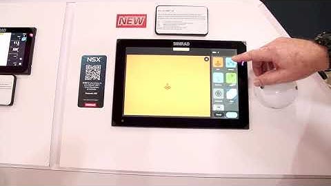 Preview of new Simrad NSX Series MFDs from 2022 Miami Boat Show