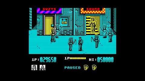 "Renegade" level 3 music, ZX Spectrum 128k