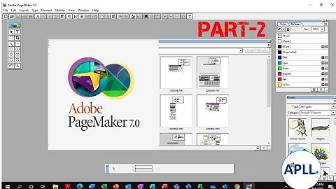 Adobe Pagemaker Tutorial For Beginners ॥ Adobe Pagemaker ॥ APLL PVT. LTD. Part.-2