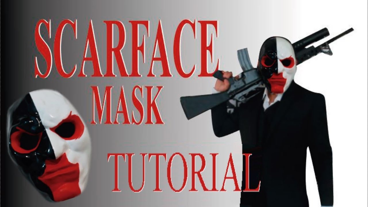 Scarface Mask - Tutorial - Payday 2 - YouTube