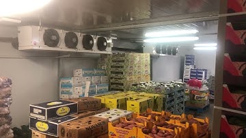 Cold Storage Fresh Produce Humidity Control