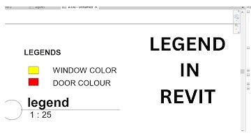 Mastering Legends in Revit: A Comprehensive Tutorial for Creating Powerful Graphic Representations