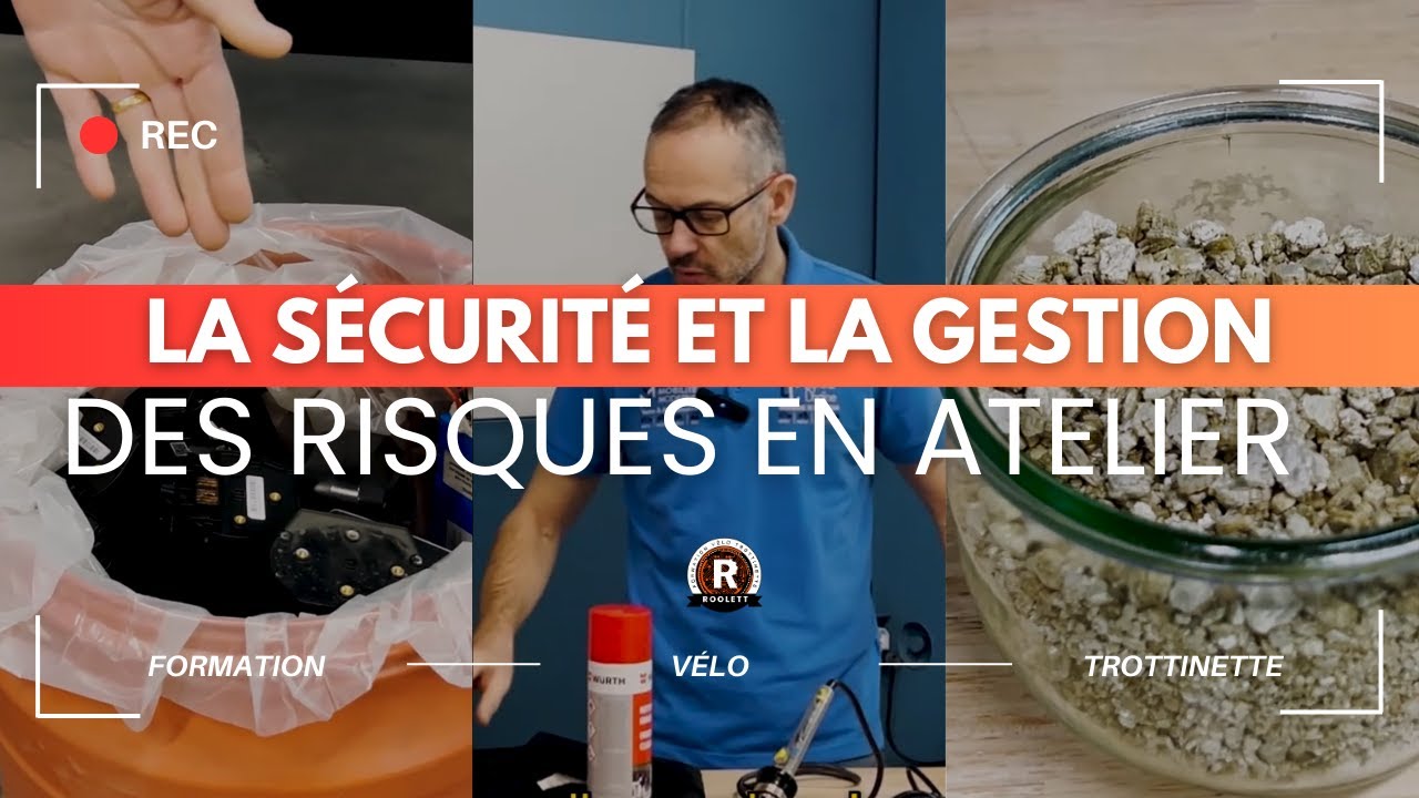 La sécurité et la gestion des risques en atelier 🦺 - YouTube