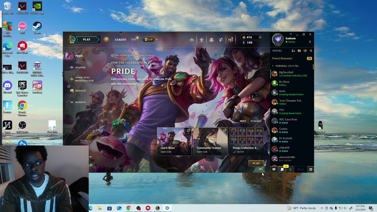 vanguard error 185 league of legends fix