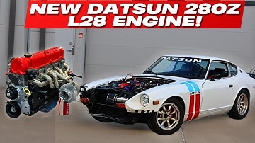 NEW Engine for the Datsun 280z! - Datsun L28 Engine Install