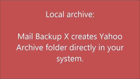 How to Archive Yahoo Mail | Yahoo Archive Folder