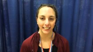 Walsh Jesuit swimmer Carly Hart