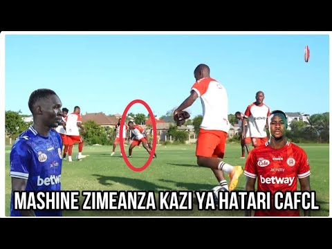 TAZAMA BALAA LA MASHINE MPYA ZA SIMBA SC MAZOEZINI BARAKA BALAA GUEYE KHADIM DIAW KUONGEZEKA TENA 