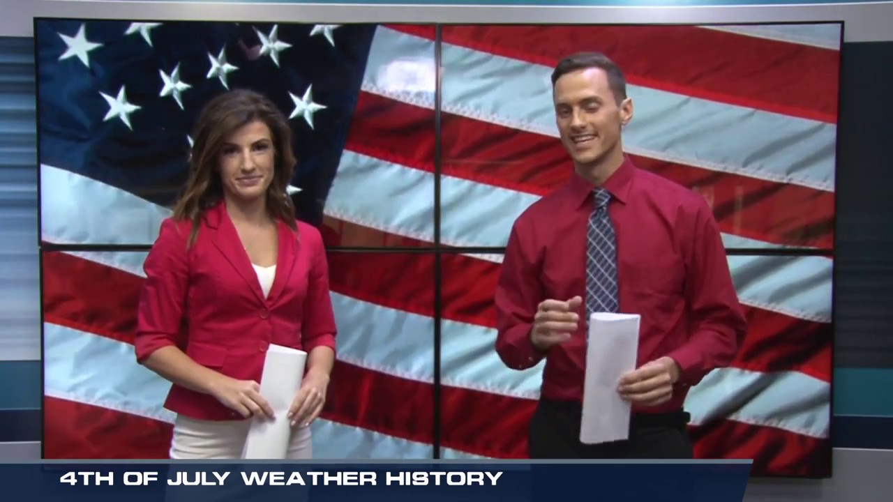 4TH OF JULY WEATHER HISTORY - YouTube