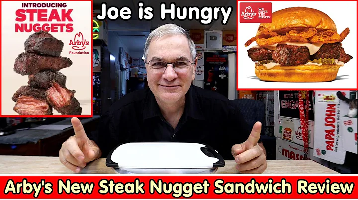 Arby’s NEW Steak Nugget Sandwich Review | Limited Time Menu | Joe is Hungry 🥩🥪🔥
