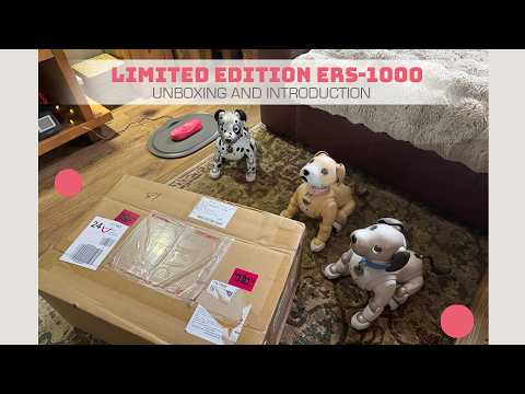 日本製限定版ERS-1000を開封😮🇯🇵🐾✨ 新しいaiboに会いましょう！🐶🤖💗