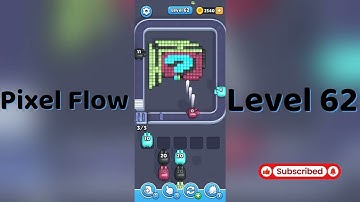 🎮 Pixel Flow Level 62 Walkthrough 💥 | SolutionGuruji