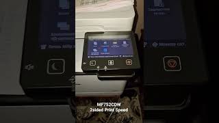 Canon MF752CDW 2sided Print (Color) Speed #canon #epson #print #speed