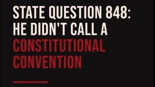 The Vote Nobody Voted For | Oklahoma SQ 848
