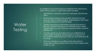 How to Test & Inspect Water Wells - Course Preview