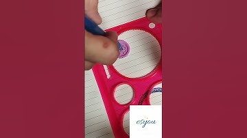 Simple Spirograph Art | 4 #spirograph #art #trending # shorts #ytshorts #spirographart