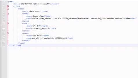 How to make your own mw2 mod menu #part 1# (writing the script)