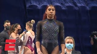 Nya Reed’s floor routine was PERFECT 🌟