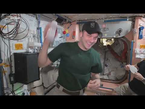 Eating Ketchup In Space