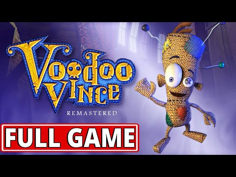 Voodoo Vince: Remastered - FULL GAME walkthrough | Longplay