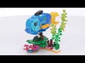 LEGO Creator 3-in-1 Tropical Fish! Exotic Parrot 31136 B model