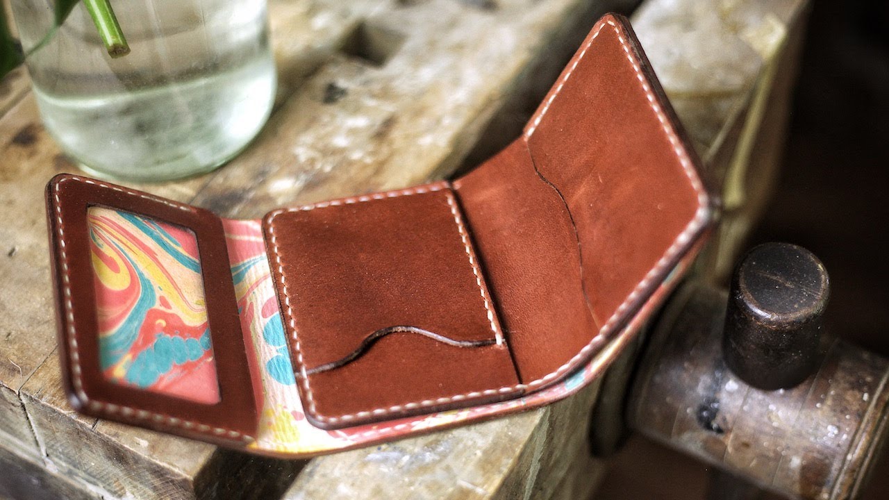 This Leather Trifold Wallet Is NOT Bulky Pattern Included YouTube this-leather-trifold-wallet-is-not-bulky-pattern-included-youtube
