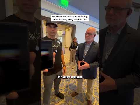 The Creator of BrainTap Just Tried Our Frequency Headphones… Watch His Reaction 🤯🎧