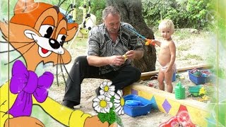 Котенок и паровоз Котенок и паровоз