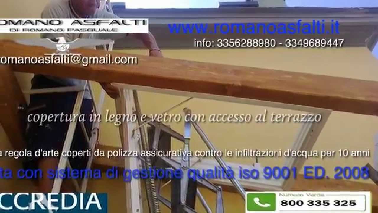 Copertura legno e vetro youtube