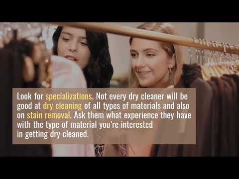 How to choose a Dry Cleaning Services in 2020