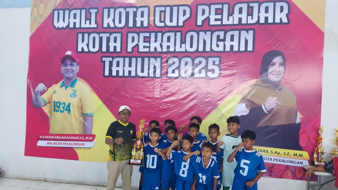JUARA 1 wali kota cup pelajaran kota pekalongan 2025 SDN KRATON vs MEDONO 7
